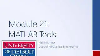System Dynamics and Control: Module 21c - Bode Diagrams with MATLAB