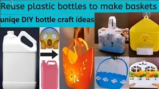 Creative and easy bottles craft ideas|DIY |Reuse plastic bottles #artandcraft #viralvideo
