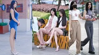 Mejores Street Fashion Tik Tok | Chinese Girls Street Fashion Style Hội Trai Xinh Gái Đẹp Ra Đường