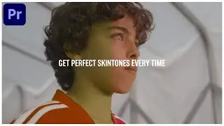 Premiere pro tutorial How to create perfect skintones
