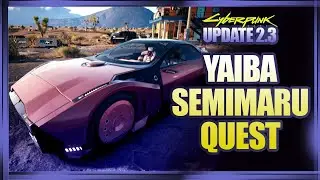 Yaiba Semimaru Quest with Crystalcoat Unlock (Full Playthrough) Cyberpunk 2077 Update 2.3
