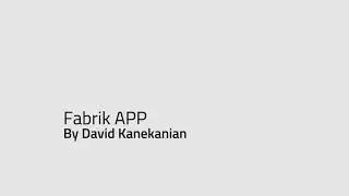 Fabrik APP Demo