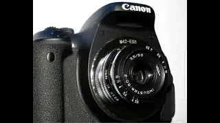 Canon eos 1100D и объектив Индустар 50-2 50mm f/3.5 m42