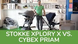 Stokke Xplory X vs. Cybex Priam | Full Size Strollers | Best Strollers 2021 | Magic Beans Reviews