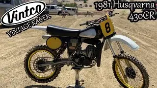 1981 Husqvarna 430CR VintCo Vintage Racer