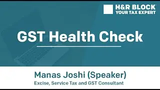 GST Health Check - Webinar on GST Audit