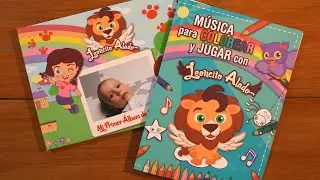 ¡Álbum de Fotos personalizado de Leoncito Alado! + Libro para Colorear