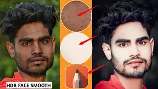 FACE KO GORA AUR SMOOTH ⚪KAISE KARE IN AUTODESK ME || ONLY FACE SMOOTH KAISE KARE
