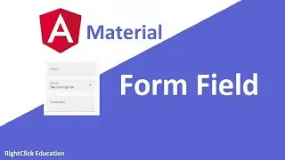 Angular Material Form Field | Angular Material Tutorial 12