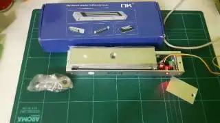 สอนใช้งาน กลอนแม่เหล็กไฟฟ้า กลอนไฟฟ้า Magnetic Lock 280 kg 12V/24V