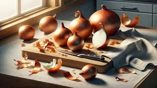 How to Peel Onions - Beginner Culinary Lessons & Techniques - Kitchen Basics