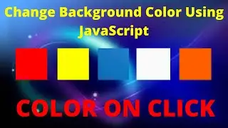 How to Change Background Color after Clicking the Button in JavaScript