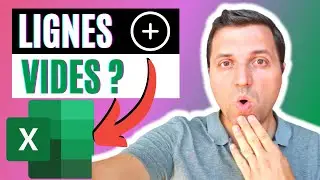 Astuce Excel pour ajouter des lignes vides entre chaque ligne sans y passer 2 jours 😎
