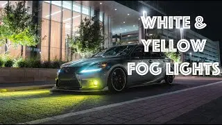 Fog Light Install w/ Switchback LED Bulbs