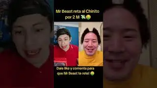 Mr Beast reta al chinito - Hey Crispin. #humor #shorts
