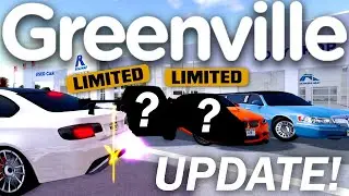 REVIEWING all new LIMITED cars & LIMO! (Roblox Greenville Update)