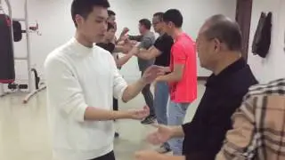 中国香港国术咏春拳 陳煜钊咏春武术国际黐手教学。