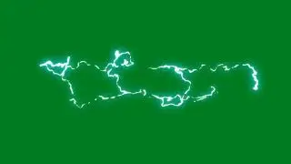 Animated Electric discharge Free Green Screen Footage || Green Screen Electric discharge