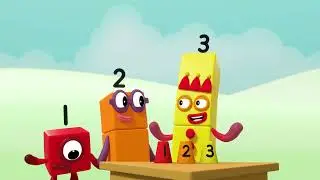 5 EINS ZWEI DREI! | Mathe für Kinder | @numberblocksdeutschOffizieller