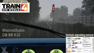 Zugfahrt auf besonderen Auftrag 2: On sight after Zs 7, 400-meters-rule (Train Sim World tutorial)