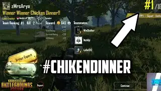 Chicken Dinner|Pubg Mobile