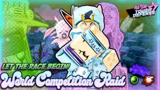 World Competition Raid In-Depth Solo Guide ( NO 7-Stars / Exclusive Units ) | All Star Tower Defense