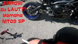 How loud is the Arrow Thunder really? | Yamaha MT09 SP