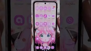 Making my Galaxy Z Flip5 app icons aesthetic 🎀