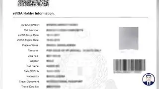 Malaysia E-Visa  sample
