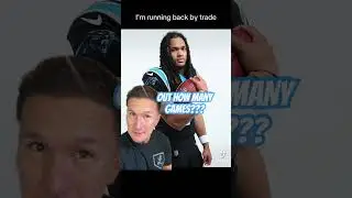 RB OUT #shortsvideo #panthersareintown #americanfootballplayer #youtubeshorts #gopanthers #bryce