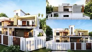 15 Marla Modern House Design |50 Feet Front Architecture 2D Floor Planning with 3D Elevation Designs
