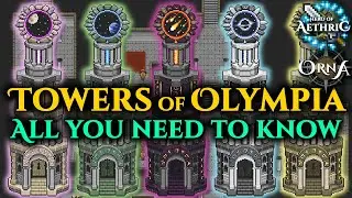 Towers of Olympia Ultimate Beginner Guide - Orna & Aethric