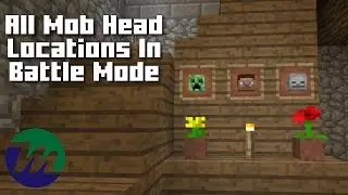 All Mob Heads in Minecraft Battle Mode
