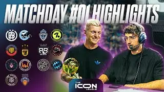 The Icon League - MATCHDAY #01 ALLE HIGHLIGHTS ⚽🔥