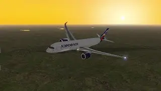 Заход и посадка в Новосибирске — X-Plane 10