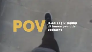 POV Jalan Pagi/ Joging di Taman Pemuda Soekarno Ngawi [Part 1]