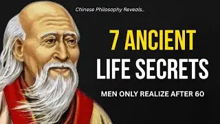Ancient Chinese Philosophers' 7 Life Secrets Men Learn Too Late After 60