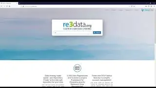An example search with keyword 