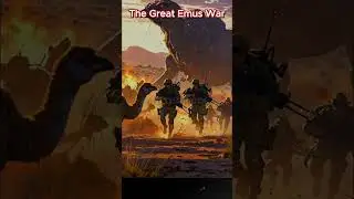 The Great Emu War In 1932 Australia  #shorts #shortsviral #shortsfeed