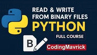 How to Read and Write from Binary Files in Python Full Course 2026 | Urdu/Hindi