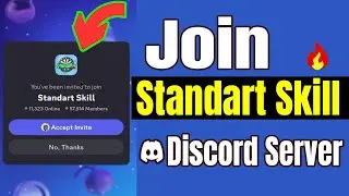 How To Join Official Discord Server Standart Skill