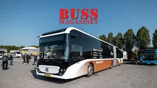 First test drive of the EBUSCO 3.0 18 meters