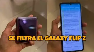SE FILTRA EL GALAXY FLIP Z