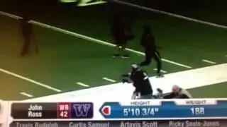 John Ross Runs a 4.21 In 40 Yard Dash