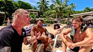 ISRAEL INVADES THAILAND Koh Tao Ao Tanote Beach