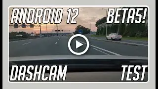 Android 12 Beta5 OnePlus 7T Pro Dashcam test OpenCam