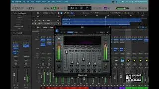 Mixing A Guitar Type Beat In Logic Pro X  - Using Our WAVES Beat Mixing Template (Silent Cook Up)