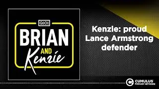 Kenzie: proud Lance Armstrong defender