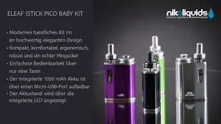 Eleaf iStick Pico Baby Kit // Videodatenblatt