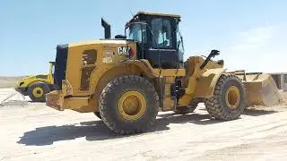 Cat 950L Loder ve Bomag BW213 Silindirle Serme Sıkıştırma